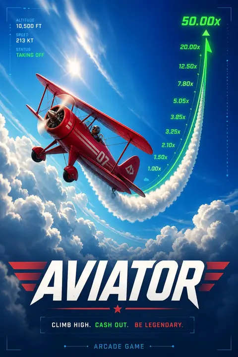 Aviator crash at Casino Plus