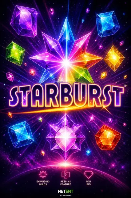 Starburst slot at Casino Plus